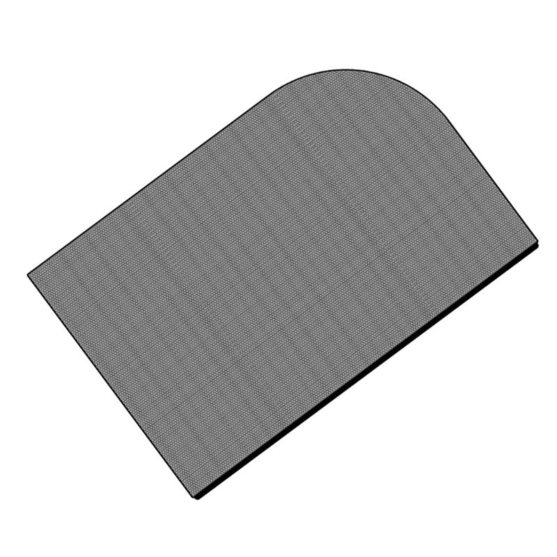 Car Window Breathable Mesh Sun Shield Black Lightweight Flexible Portable UV Protection Curtain for Auto Large Rear - Image 3