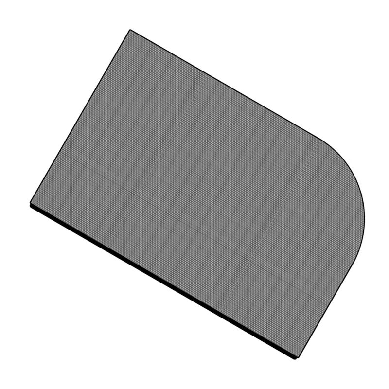Car Window Breathable Mesh Sun Shield Black Lightweight Flexible Portable UV Protection Curtain for Auto Large Rear - Image 2