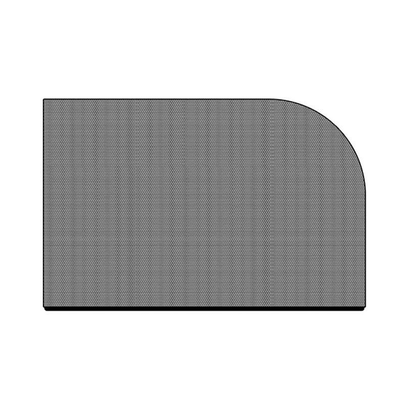 Car Window Breathable Mesh Sun Shield Black Lightweight Flexible Portable UV Protection Curtain for Auto Large Rear - Image 1