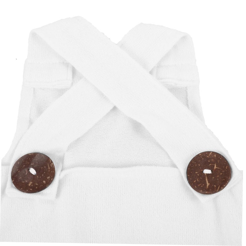 Newborn Photoshoot Knit Suspenders Pants For Boys Girls Baby Photo Props - Image 5