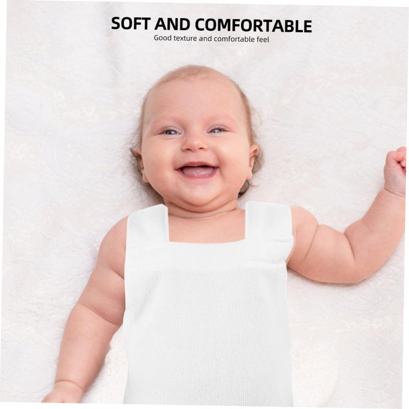 Newborn Photoshoot Knit Suspenders Pants For Boys Girls Baby Photo Props - Image 3