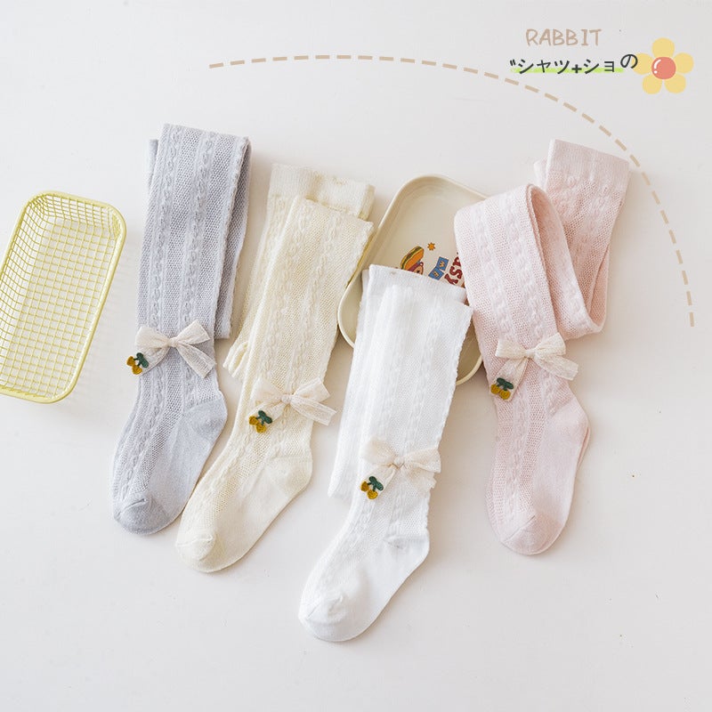 Children'S Leggings Summer Thin Mesh Pantyhose Girls Baby Outer Wear Anti-Mosquito One-Piece Socks Category A - Image 5