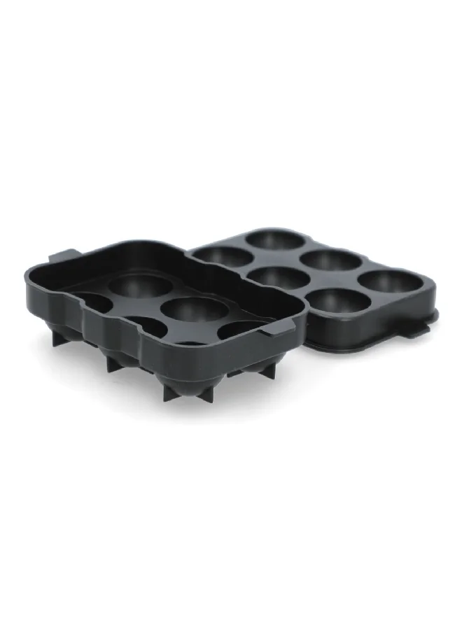 Felli Long Term Use Sphere Ice Cube Tray Black 14.6 x 19.4 x 6 cm