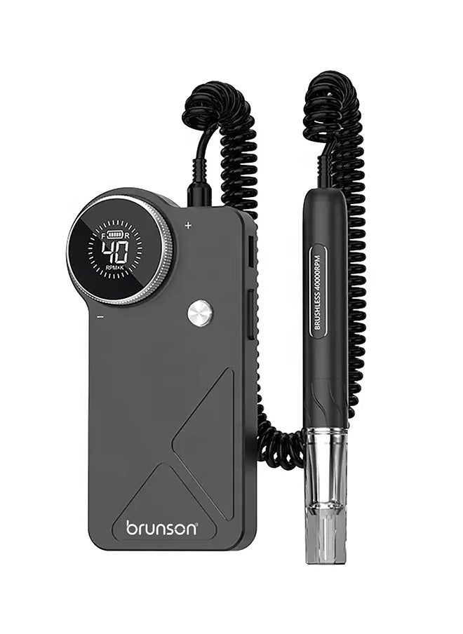 brunson Professional Nail Drill Machine 902 Brushles 40000Rpm Bnduvb-902  - Image 1