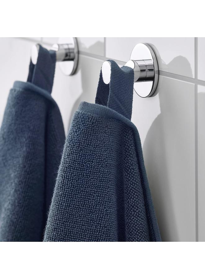 erorex Bath towel, dark blue, 70x140 cm - Image 3