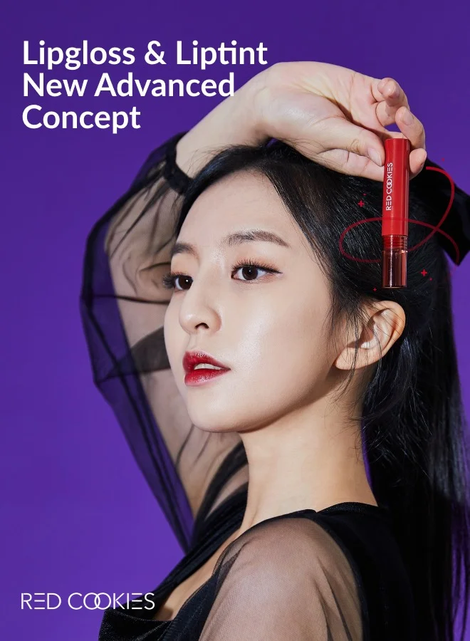 RED COOKIES Korean Glow Water Wrap 2 in 1 Tint Lipstick - Shade: W5 Time Slip