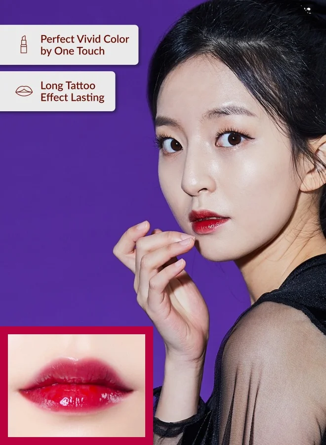 RED COOKIES Korean Glow Water Wrap 2 in 1 Tint Lipstick - Shade: W5 Time Slip