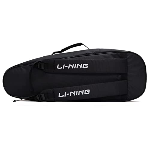 Li-Ning ABDS685 All Star Single Zip Polyester Badminton Kit Bag (Navy , Large) | Dedicated Compartments | Unisex - Men, Boys, Girls, Women - Image 5