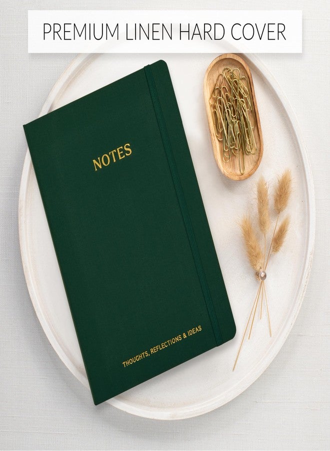 ZICOTO Aesthetic Thick Notebook Journal For Women 7" x 10" - Modern Linen Hardcover Note Book With 300 Lined Pages - Perfect For Writing And Staying Organized at Work or School - Image 5