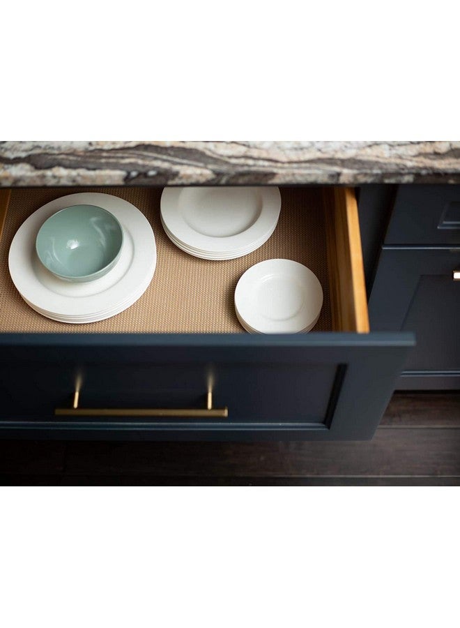 Ash & Roh® - Anti Slip Drawer Mat for Shelf and Shelves, Strong and Durable Non-Adhesive Grip Liner Mat for Bedroom Wardrobe Cabinet and Kitchen Place mats (Dusty Fog, 30 X 500 cm), Non - Image 2