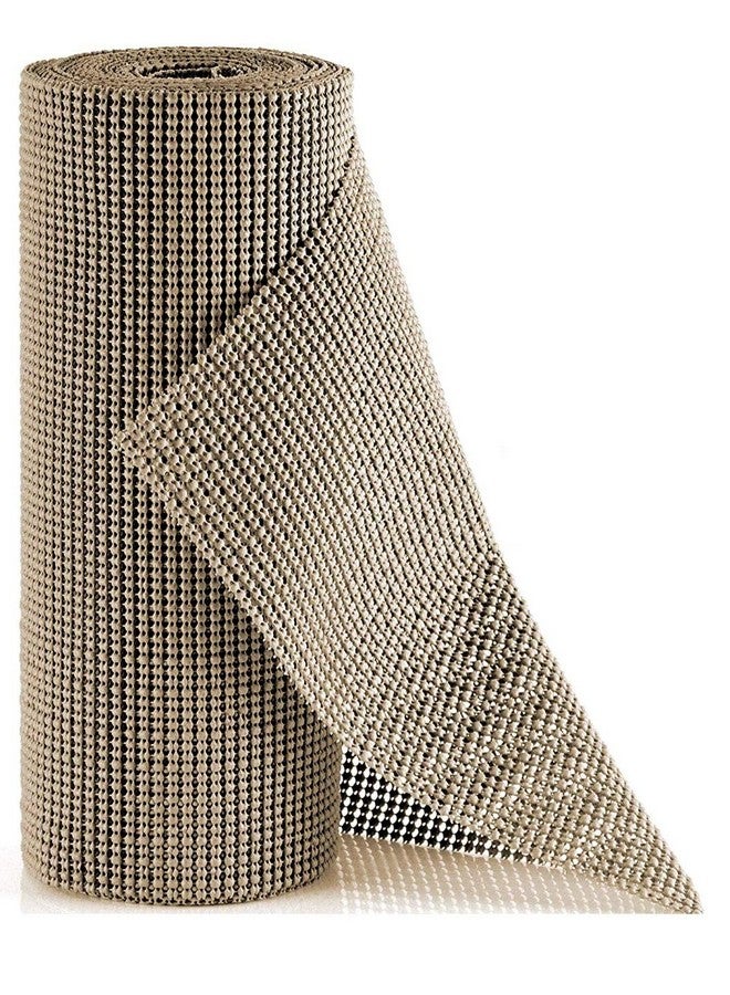 Ash & Roh® - Anti Slip Drawer Mat for Shelf and Shelves, Strong and Durable Non-Adhesive Grip Liner Mat for Bedroom Wardrobe Cabinet and Kitchen Place mats (Dusty Fog, 30 X 500 cm), Non - Image 1