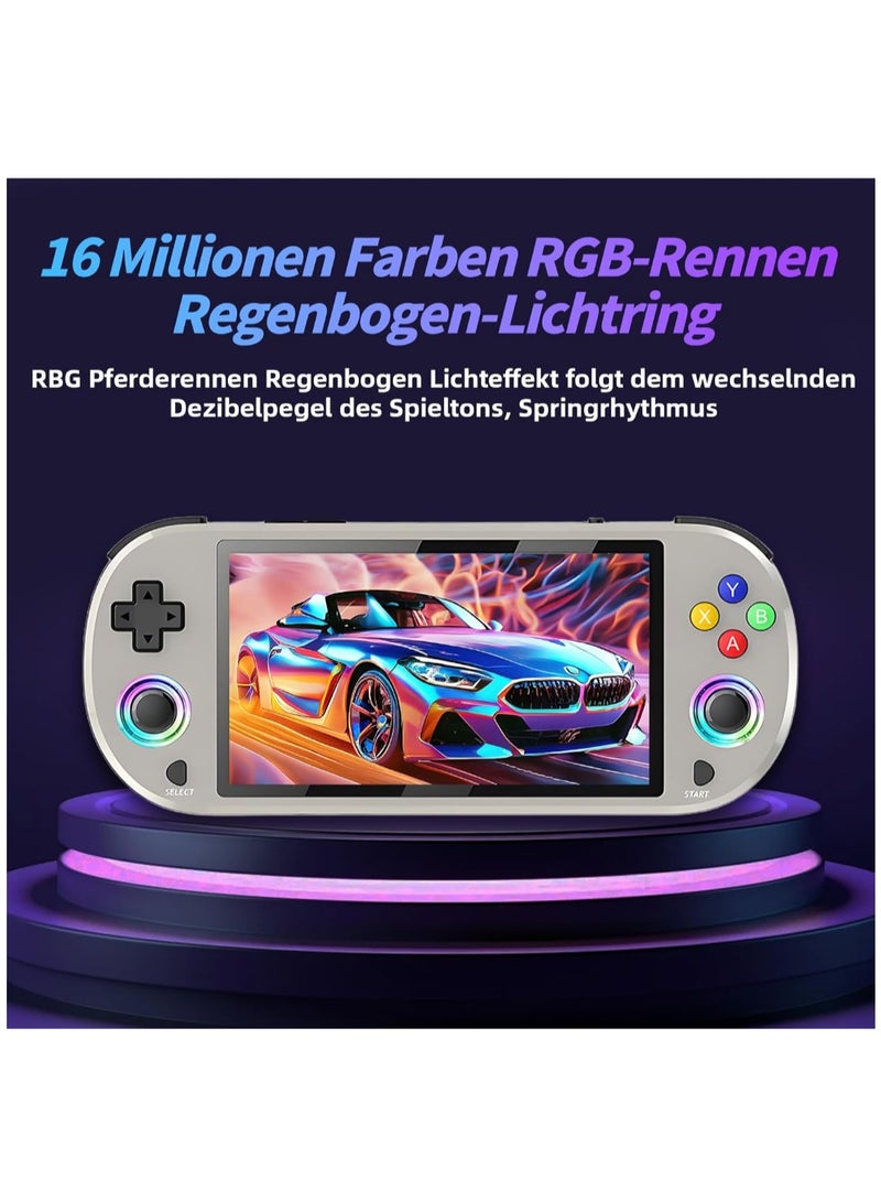 Ainawo M22 Pro Portable Pocket Retro Handheld Video Game Console, 30,000+ Games, 30+ Emulators,  5 Inch IPS Colours RGB Screen, 1920*1080 Display Support LINUX Emelec 128G - Image 5