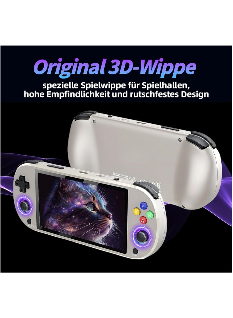 Ainawo M22 Pro Portable Pocket Retro Handheld Video Game Console, 30,000+ Games, 30+ Emulators,  5 Inch IPS Colours RGB Screen, 1920*1080 Display Support LINUX Emelec 128G - Image 4
