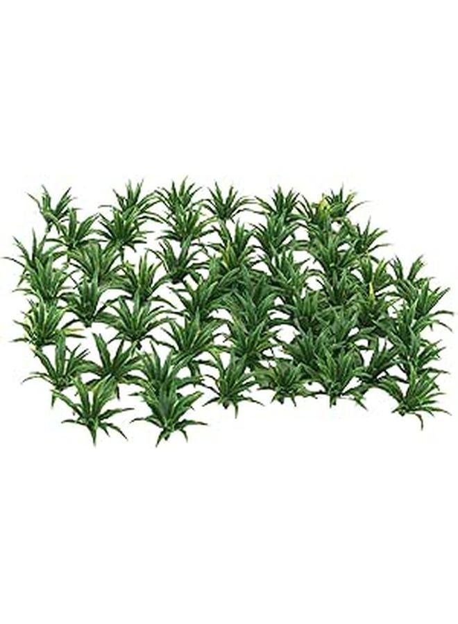 50 Pieces Green Landscape Model Grass For Park Diorama Scenery - Image 1