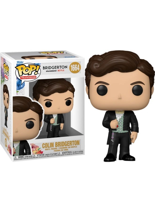 Funko Pop! Tv: Bridgerton Colin Bridgerton Vinyl Figures - Image 3