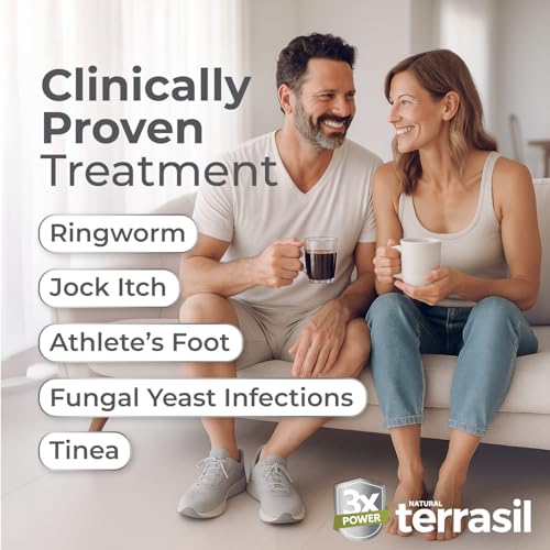 terrasil Clotrimazole Antifungal Cream, Relief for Fungal Yeast Infections, Jock Itch, Athletes Foot, Ringworm for Men & Women, Clinically Proven Treatment of Skin Fungus. FSA-HSA Eligible (7oz) - Image 3