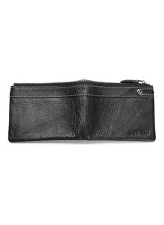 Beauenty Zipper Detail Leather Wallet Black  - Image 4