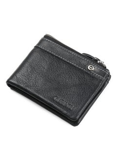 Beauenty Zipper Detail Leather Wallet Black  - Image 1