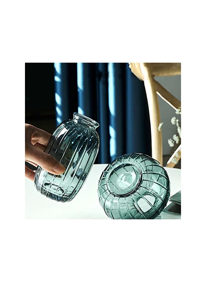 Green Tiger Vases Set of 3 Small Glass Flower Vases, Green, Mini Vases Glass Bottles, Modern Home Decor, Vases Decor for Table Centre, Wedding, Bedroom, Christening, Birthday, Mother's Day Gift - Image 3