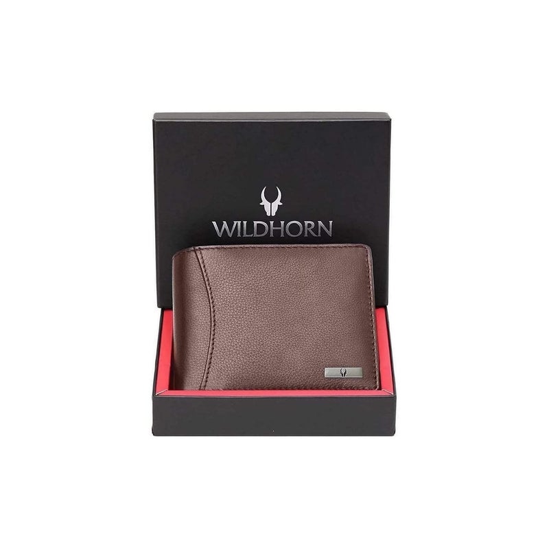 Wildhorn محفظة جلدية محمية بتقنية RFID للرجال، جوز - Image 1