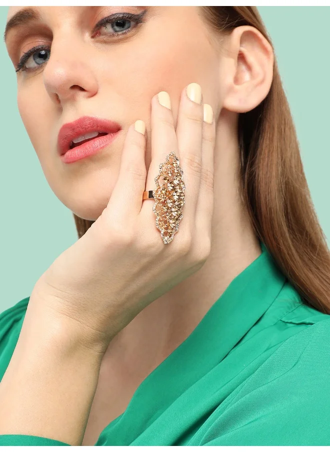 SOHI Party Cocktail Ring