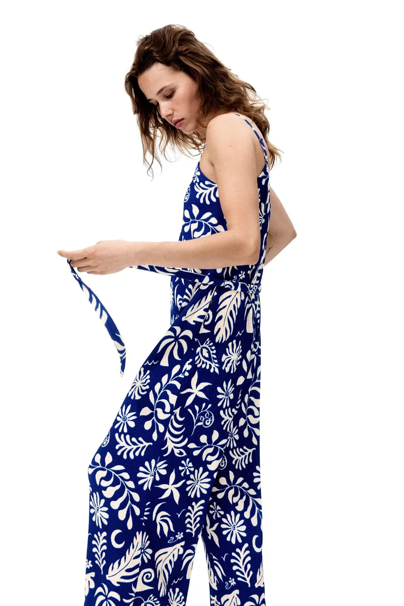 H&M  Tie-belt jumpsuit for Women | Best Price UAE