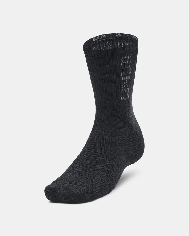 اندر ارمر جوارب 3-ميكر كوارتر (3 أزواج)