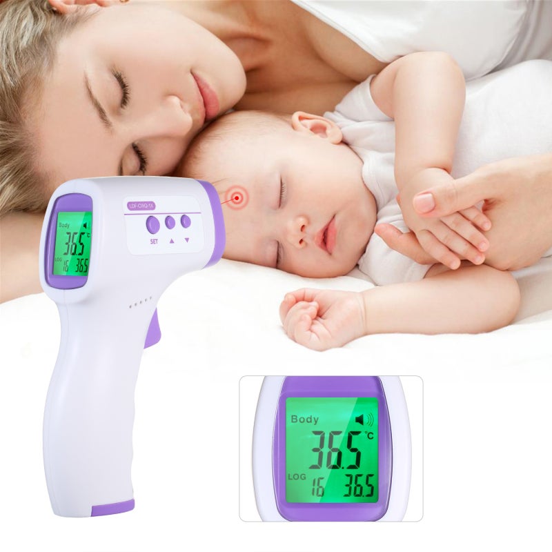 Infrared Thermometer Non-contact 1.3-inch LCD Backlight Display - Dual Body & Scan Mode Digital Thermometer for Household And Medical Temperature Measurement - Image 5