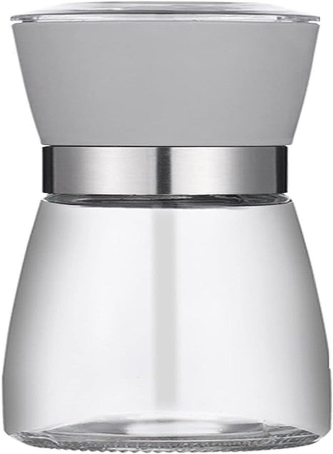 Anasis Plastic lid Cap Pot Salt Pepper Grinders refillable Set with Adjustable Coarseness Grind Spices Mixer Mill Stainless Steel shakers - Image 1
