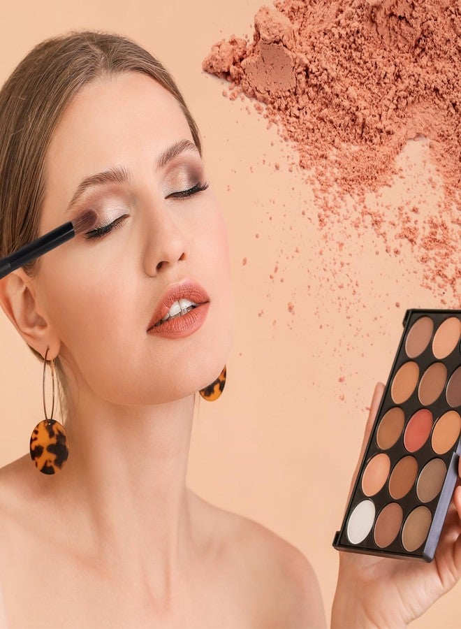 Banidy Eye Makeup Brushes 10pcs Eyeshadow Brushes Professional Eyebrow Eyeliner Makeup Brushes Set with Soft Synthetic Hairs & Real Wood Handle for Eyeshadow,Eyebrow, Eyeliner,Concealer,Foundation - Image 5