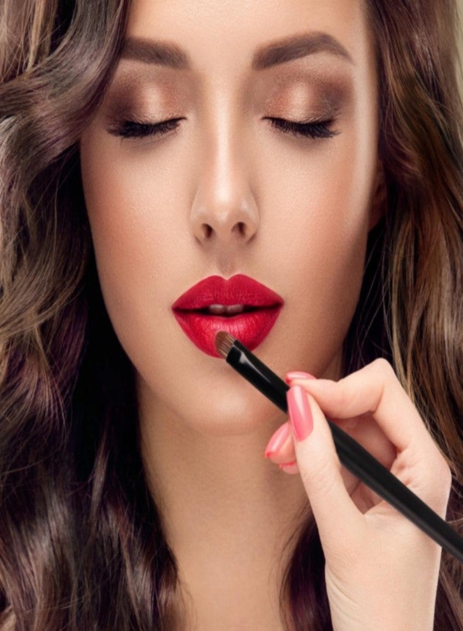 Banidy Eye Makeup Brushes 10pcs Eyeshadow Brushes Professional Eyebrow Eyeliner Makeup Brushes Set with Soft Synthetic Hairs & Real Wood Handle for Eyeshadow,Eyebrow, Eyeliner,Concealer,Foundation - Image 4