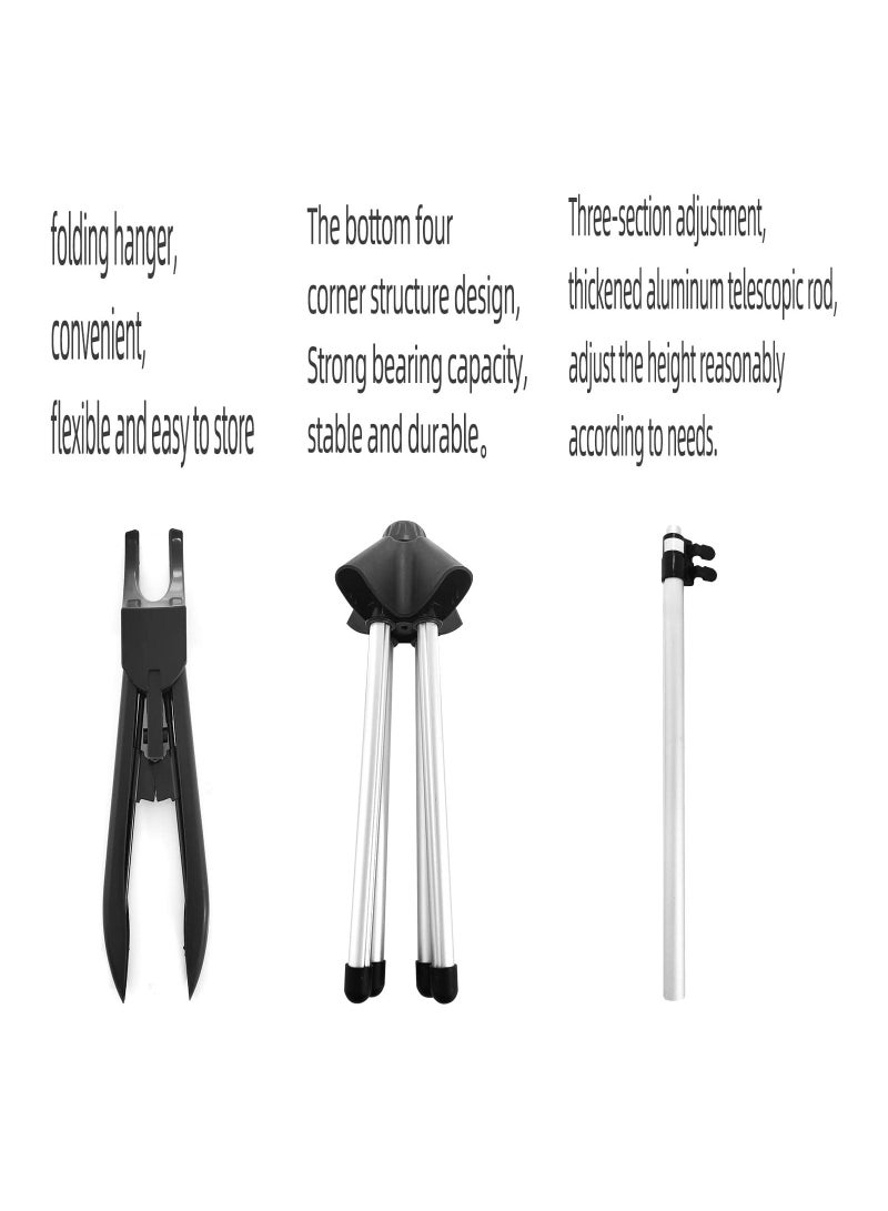 XiuWoo 3 PACK Garment hanger for steaming clothes with Ironing Gloves, Steam rack for clothes - Image 4
