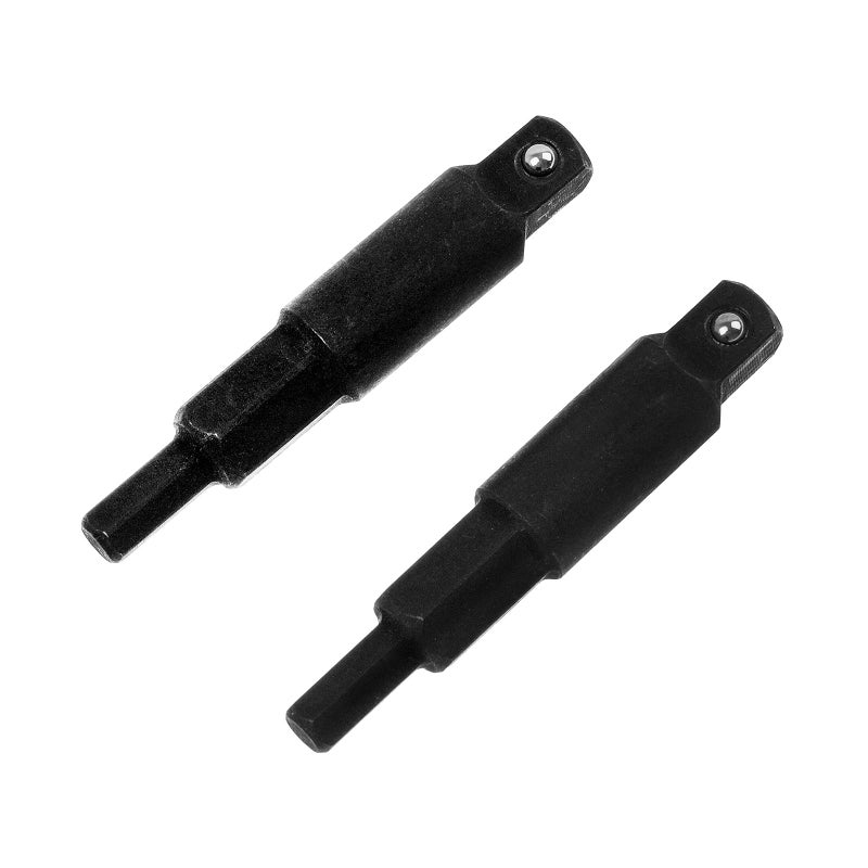 AIFORCE 2Piece Hexagon Key Adapters for HVAC 14Inch Square Wrench Opening Carbon Steel Alloy Steel