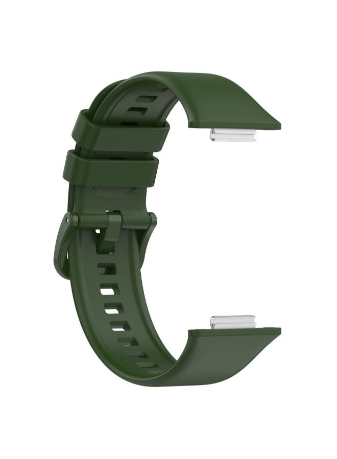 SHOPI Silicone Strap Compatible with Huawei Watch Fit2 Fit 2 Soft Waterproof sport band ,Wristband Soft Silicone Gel Watch Band for Men Women - Image 2