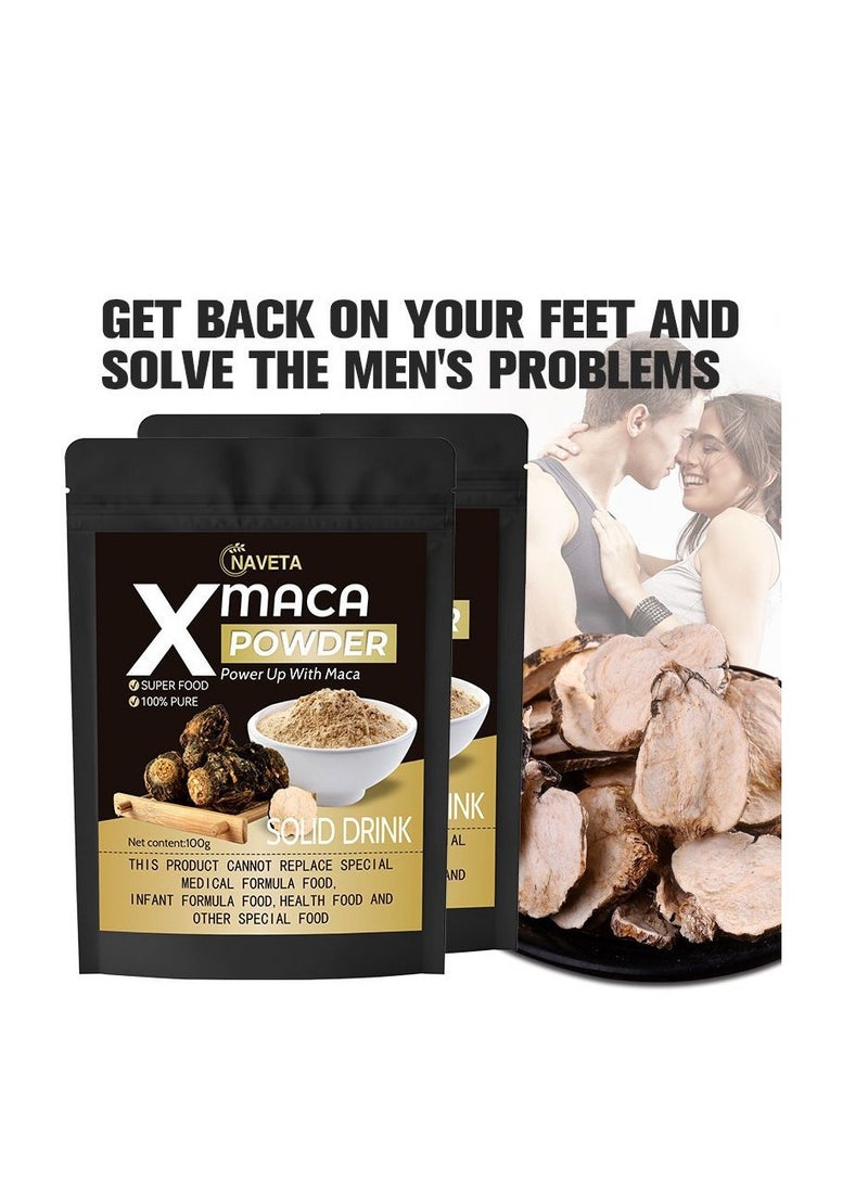 NAVETA 100g Organic Maca Powder  - Image 2