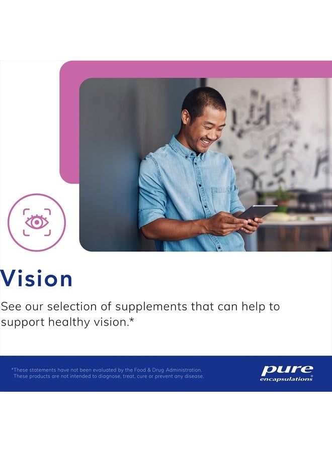 Pure Encapsulations Macular Support Formula* 60 Capsules - Image 4