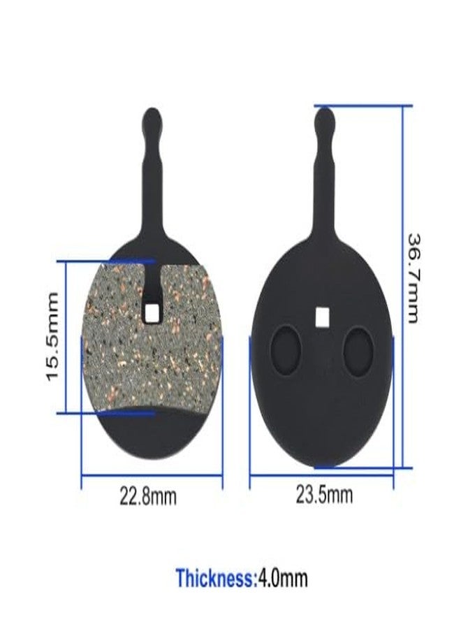 CYBIC Bicycle Disc Brake Pads, Mechanical and Hydraulic Compatible, Black - Image 4