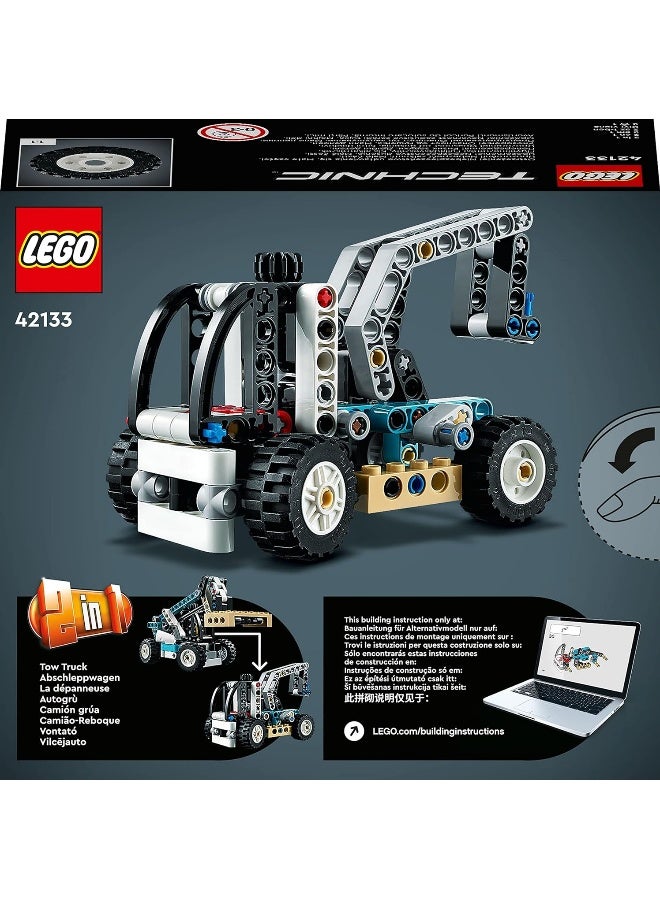 LEGO Technic Telehandler 42133 Model Building Kit (143 Pieces) - Image 4