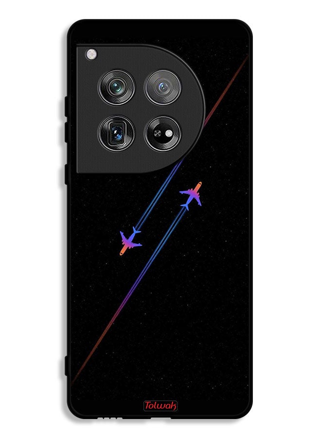 Tolwak OnePlus 12 Protective Case Cover Airplanes Art - Image 1