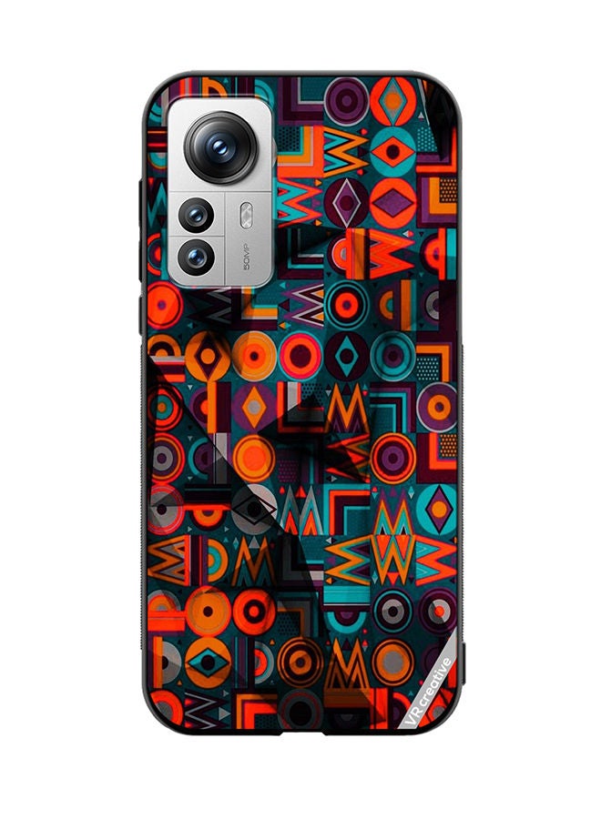 VR CREATIVE Protective Case Cover For Xiaomi 12 Pro Patterns Design Multicolour - Image 1