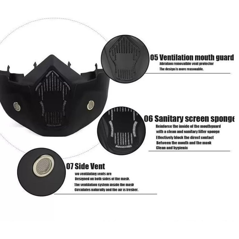 Asryd نظارات موتوسيكل ASRYD الصفراء نظارات دراجة نارية نظارات موتوكروس نظارات شمسية مقاومة للرياح نظارات ATV مقاومة للغبار نظارات سباق مقاومة للخدش (شفافة) - Image 5