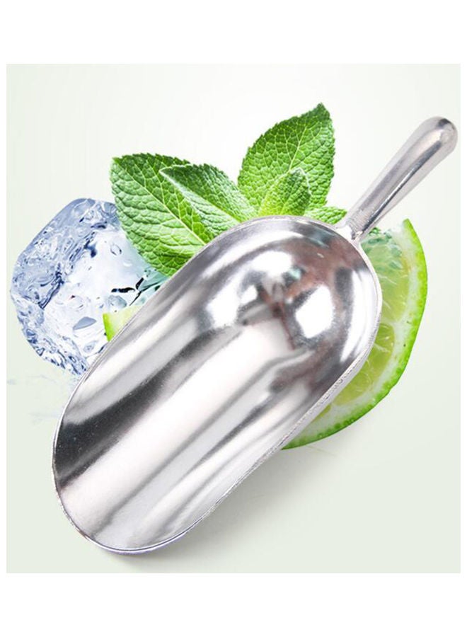 Durable Ice Scoop Shovel Silver 