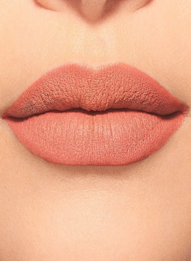 SEPHORA COLLECTION Cream Lip Stain 10HR Liquid Lipstick Long-Lasting Matte Peach Rose Pink (05 Infinite Rose) 5ml - Image 3