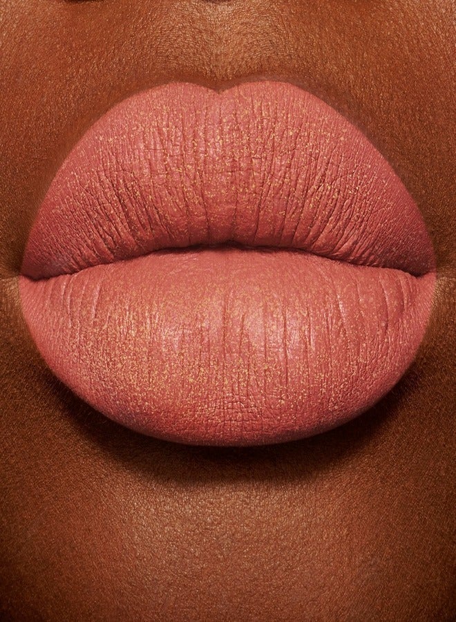 SEPHORA COLLECTION Cream Lip Stain 10HR Liquid Lipstick Long-Lasting Matte Peach Rose Pink (05 Infinite Rose) 5ml - Image 4