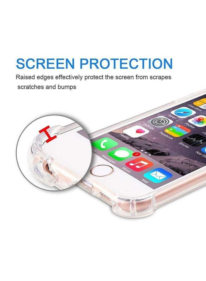Shockproof Back Cover For Apple iPhone 6/6s Clear - Image 4