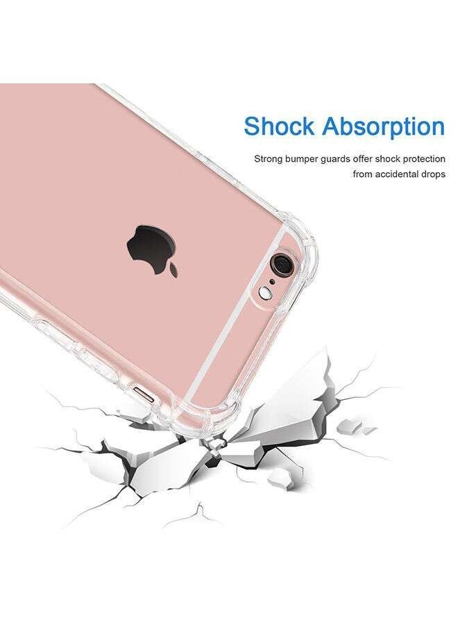 Shockproof Back Cover For Apple iPhone 6/6s Clear - Image 2