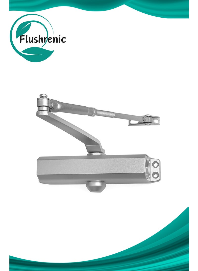 Flushrenic Automatic Door Closer,Automatic Door Closer Safety Spring Door Closer,Adjustable Quiet Door Closer , Heavy Duty Gate Closer,Residential and Light Commercial Use. - Image 1
