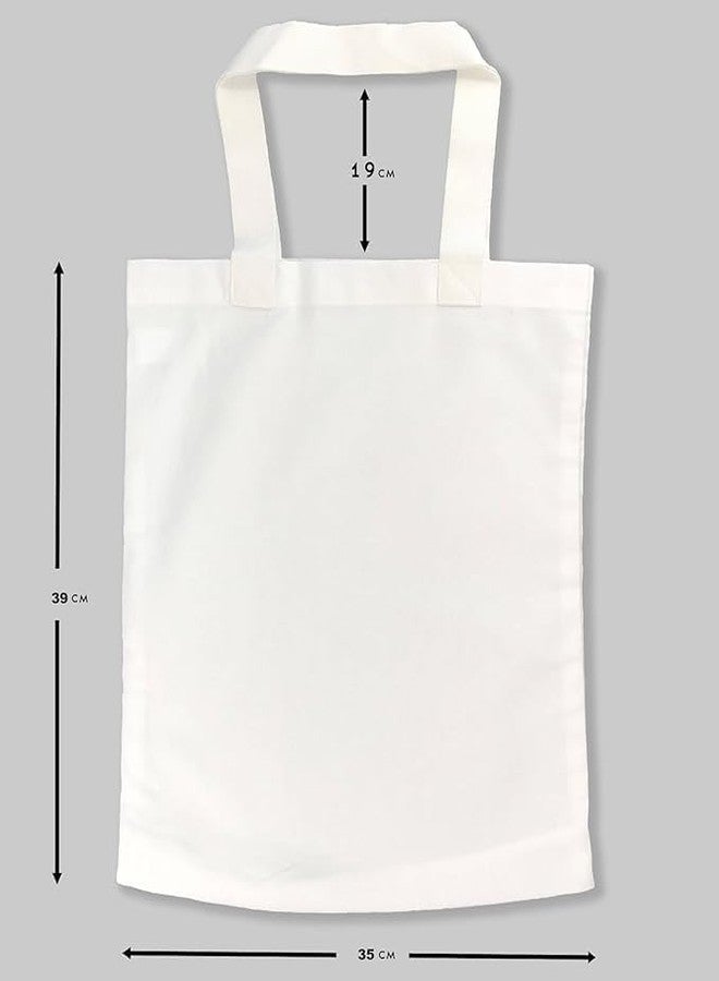 Crazy Sutra Bindazz Canvas Tote Bag - Printed Stylish Tote Bags, Reusable Shopping Bag (Tote_Mr_Awesome) - Image 4