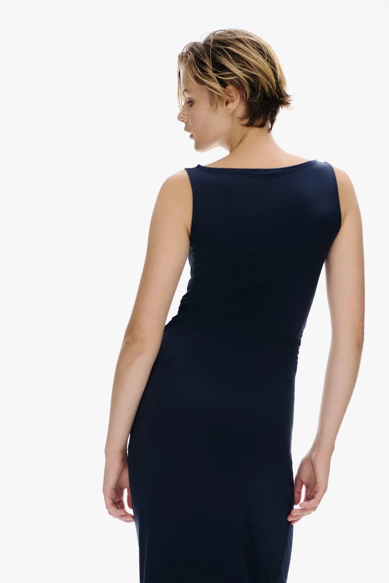 H&M Draped bodycon maxi dress