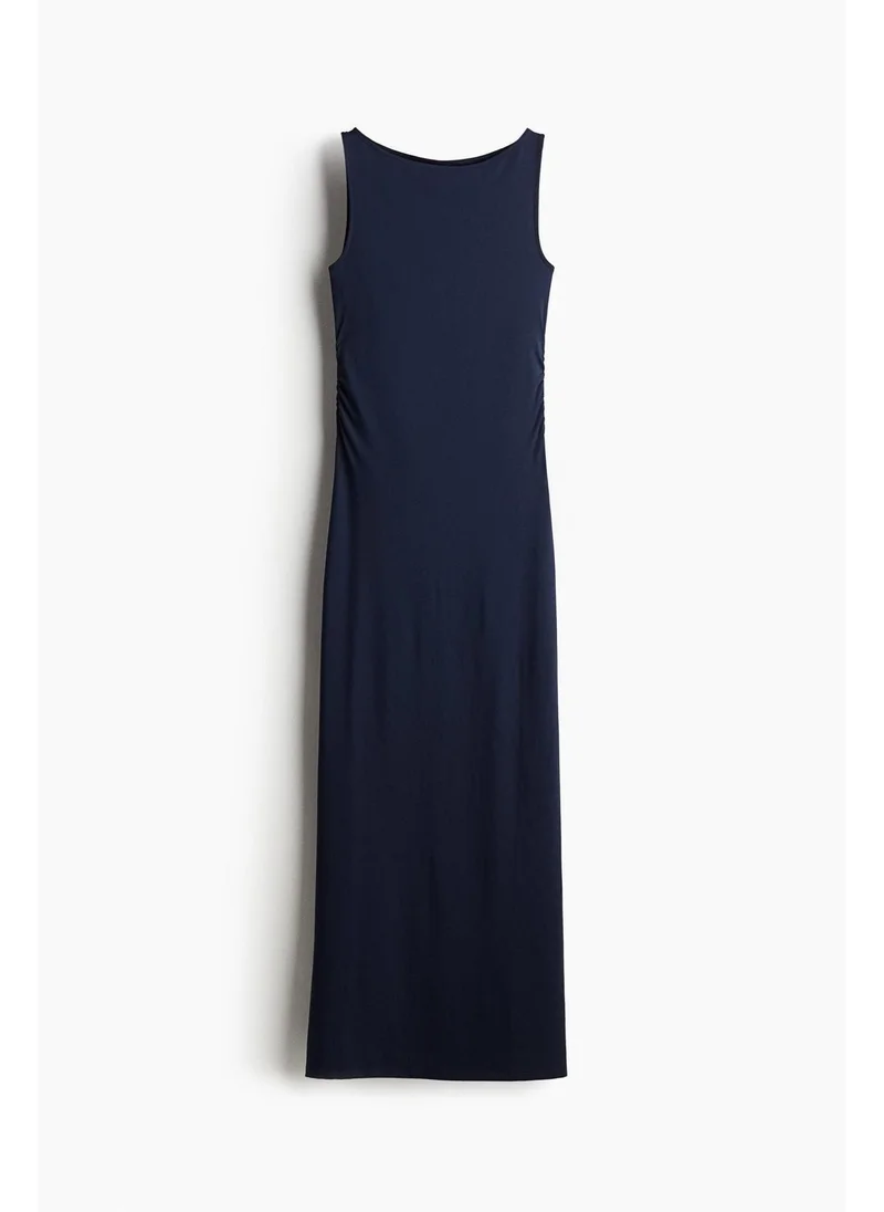 H&M Draped bodycon maxi dress